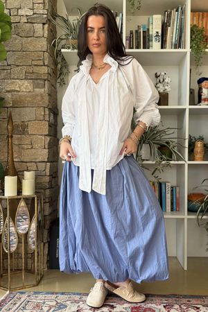 Paloma Poet Blouse White